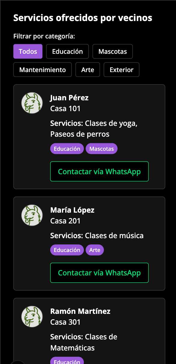 Funcionalidades futuras de la aplicación
